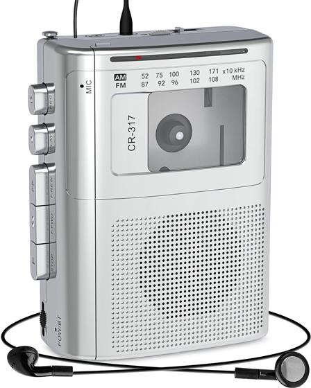 Imagem de Gravador de cassetes portátil Gracioso com Bluetooth