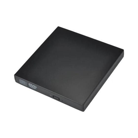 Imagem de Gravador de DVD e CD Externo USB - Leitor de Unidades Ópticas para PC e Notebook