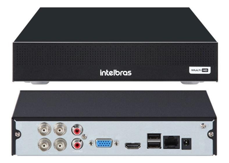 Gravador de vídeo de câmeras de segurança Intelbras MHDX 1004-C de 4 canais Menor preço em Gravador de vídeo de câmeras de segurança Intelbras MHDX 1004-C de 4 canais