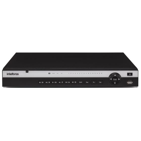 Gravador de Vídeo NVR 16 Canais IP PoE+ 4K NVD 3316 P Intelbras Menor preço em Gravador de Vídeo NVR 16 Canais IP PoE+ 4K NVD 3316 P Intelbras