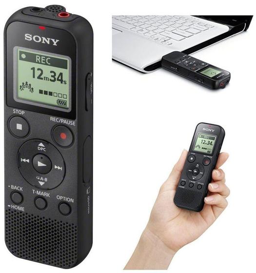 Gravador De Voz Digital Sony Px470 4gb Até 159 Horas Menor preço em Gravador De Voz Digital Sony Px470 4gb Até 159 Horas