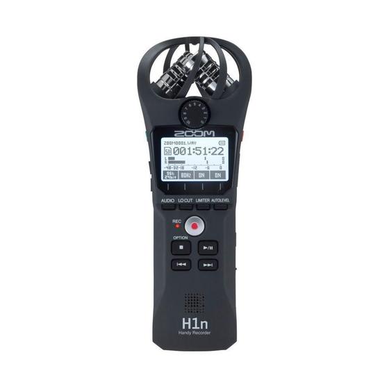 Imagem de Gravador Digital De Áudio Zoom H1N Handy Recorder Black