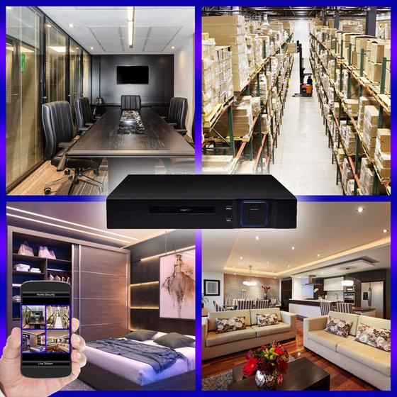 Gravador Dvr 8 Canais 5x1 Hdcvi Ahd Analógico e Ip Casa Loja IOS ANDROID PC 402 Menor preço em Gravador Dvr 8 Canais 5x1 Hdcvi Ahd Analógico e Ip Casa Loja IOS ANDROID PC 402