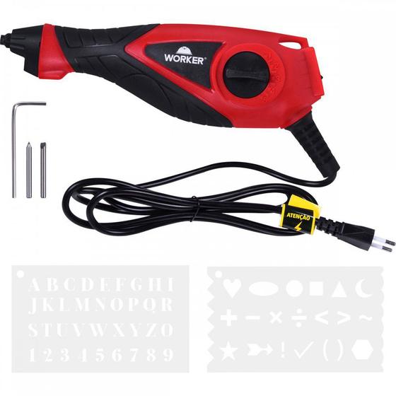 Gravador Elétrico 10w 220v Worker - 964700 - Gravador de Voz - Magazine