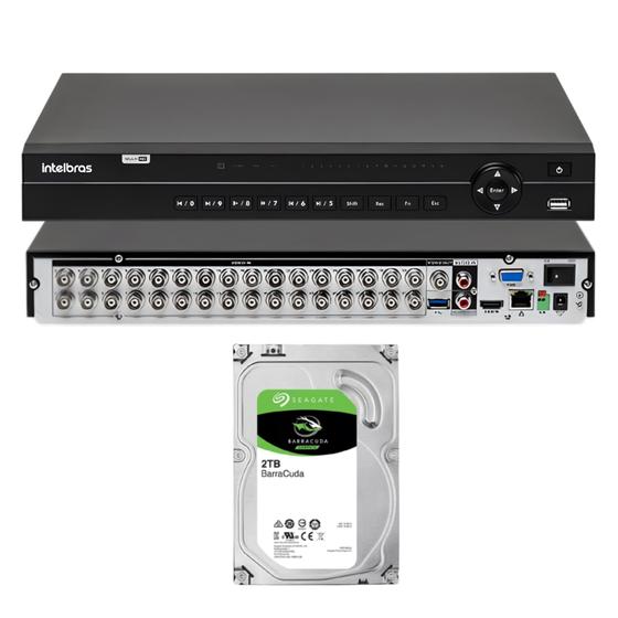 Gravador Multi HD MHDX 1232 32 Canais C/HD 2TB Menor preço em Gravador Multi HD MHDX 1232 32 Canais C/HD 2TB