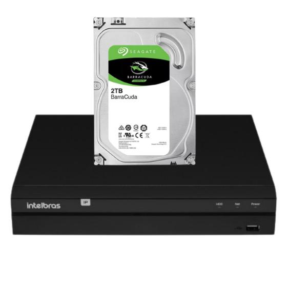 Imagem de Gravador NVD 1408 8 Canais IP Digital de Vídeo C/HD 2TB