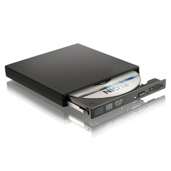 Gravador Usb Externo de CD/DVD Slim Externo - DG-100 - Dex Imagem de Gravador Usb Externo de CD/DVD Slim Externo - DG-100 - Dex