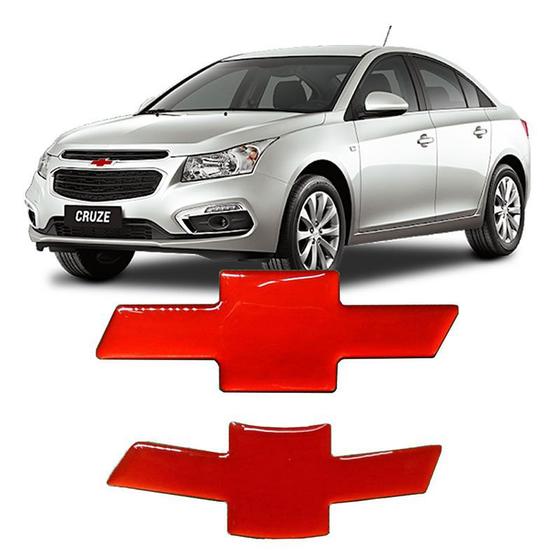 Imagem de Gravata Adesiva Resinada Cruze Sedan /16 Vermelho Refletivo