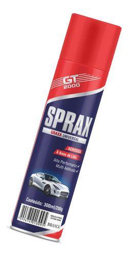 Imagem de Graxa Branca De Litio Spray Gt2000 Sprax 300ml 200g