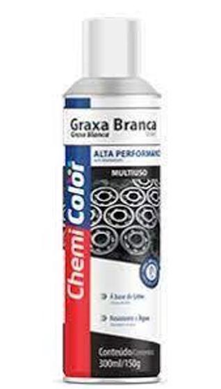 Imagem de GRAXA BRANCA SPRAY 300ml/150g CHEMICOLOR