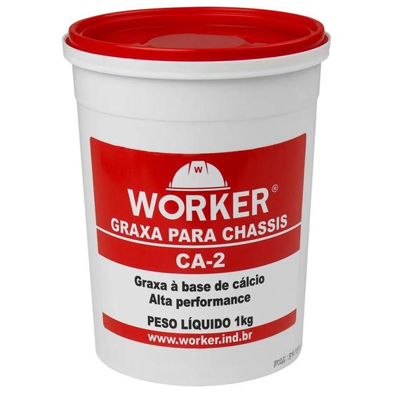 Imagem de Graxa ca2 alta performance 1kg - worker