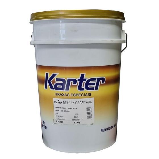 Imagem de Graxa Chassi Grafitada Balde 20 Kg Retrak - Karter