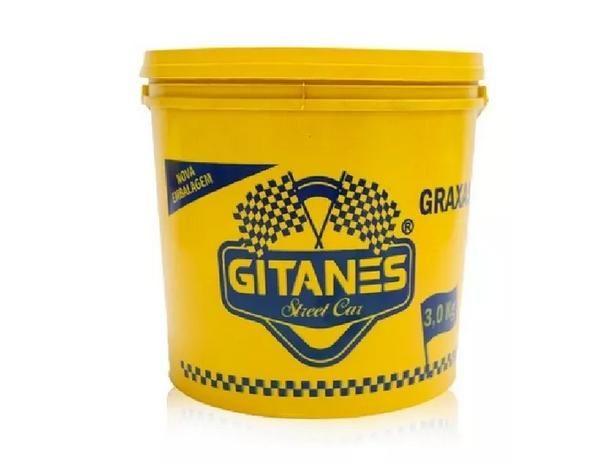Imagem de Graxa Chassis Balde 3kg Gitanes Para Uso Geral