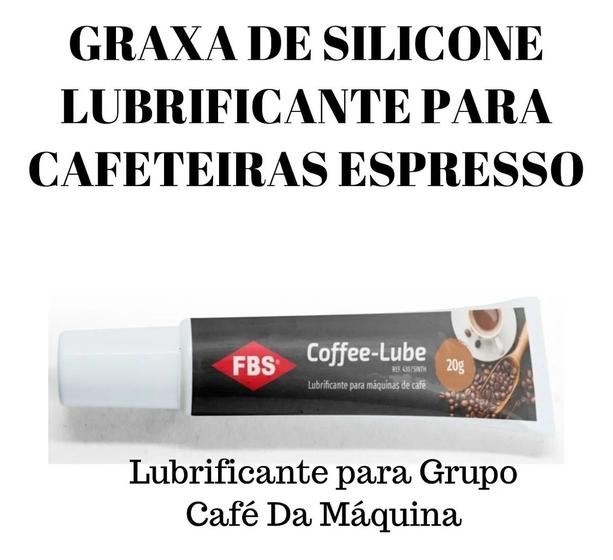 Graxa de Silicone Atóxica Lubrificante Grupo Café Máquina Para