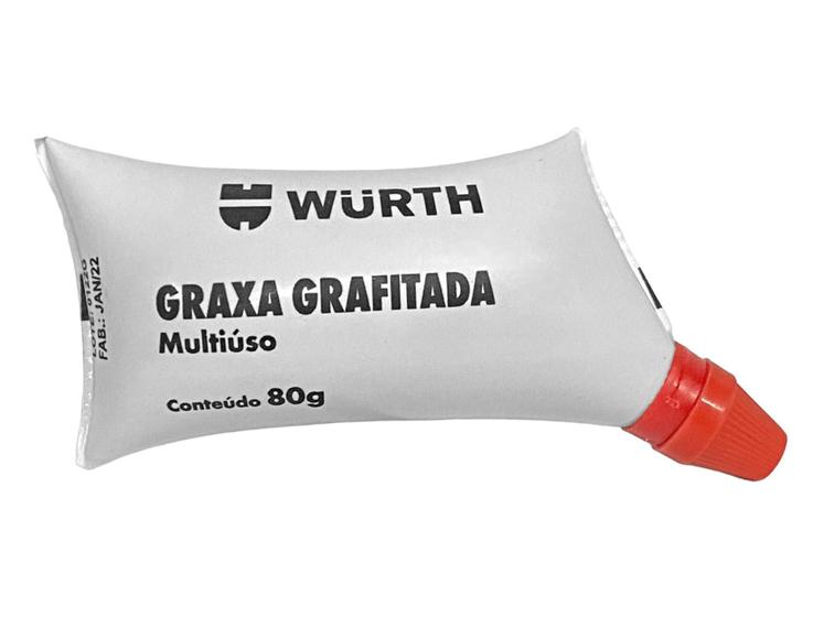 Imagem de Graxa Grafitada Sache 80g Wurth - Unitário