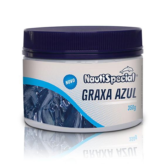 Imagem de Graxa Náutica Azul  que não dissolve na água 350g