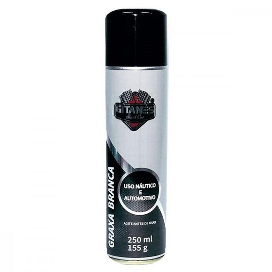 Imagem de Graxa Spray Branca Gitanes 250Ml 1029 - Kit C/12