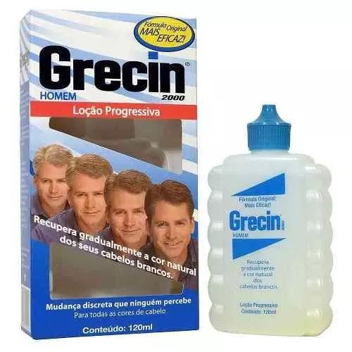 Grecin 2000 Loção Progressiva Homem 120ml - Loção Capilar - Magazine Luiza