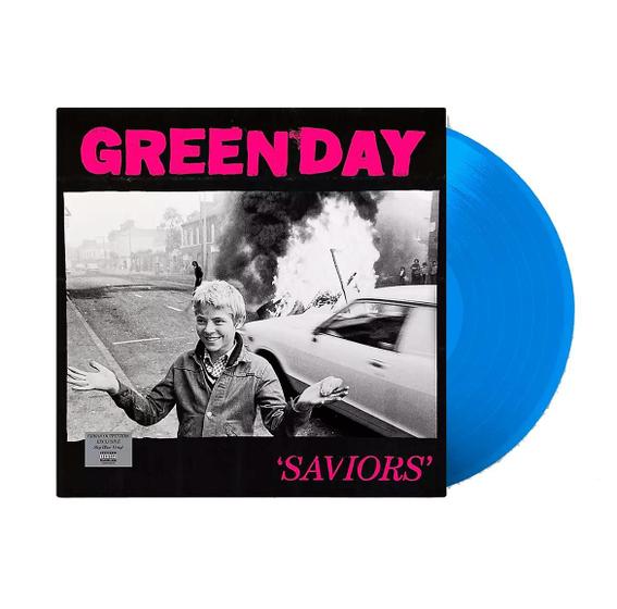 Imagem de Green Day - LP  Saviors Vinil Limitado Azul