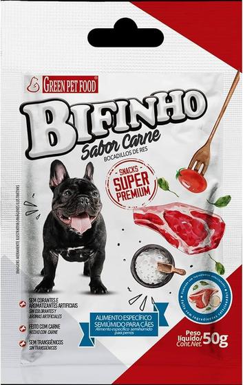 Imagem de Green pet food bifinho sabor carne 50g