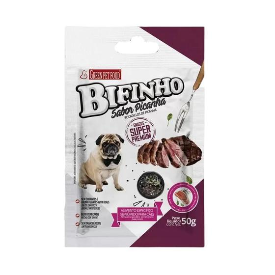 Imagem de Green pet food bifinho sabor picanha 50g