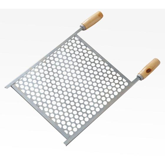 Imagem de Grelha 50x50 Resistente, Durável e Ideal para Seu Churrasco Sofisticado