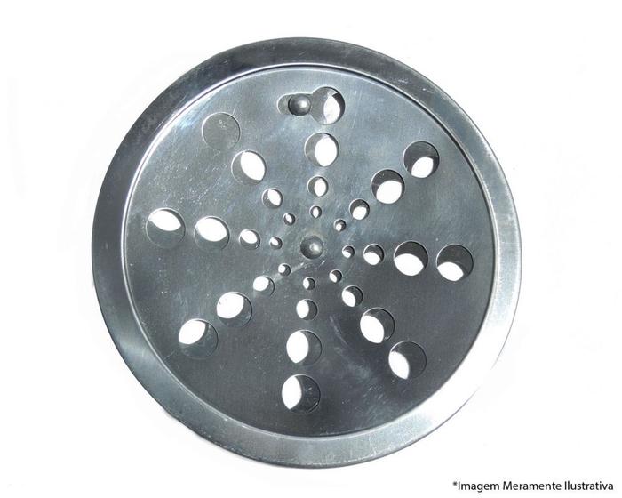 Imagem de Grelha Aco Inox Overtime C/Fecho Redondo 15Cm