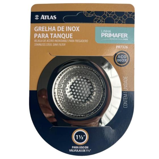 Imagem de Grelha De Inox para Lavatório Atlas 1 1/2