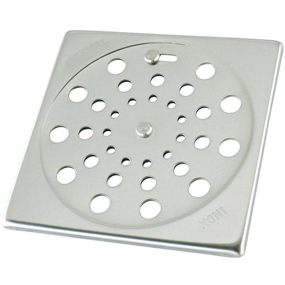 Imagem de Grelha Inox 15cm Quadrada c/Fecho s/Mold. 2928 Jackwal