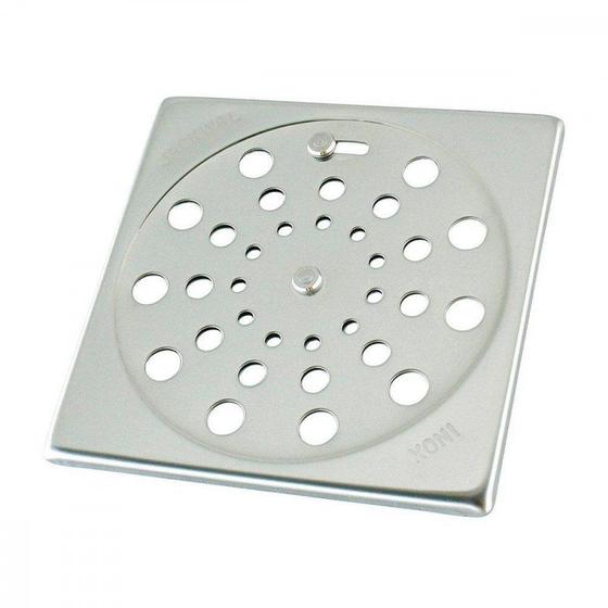 Imagem de Grelha Inox Clarinox Quadrada 10Cm Com Fecho 5032