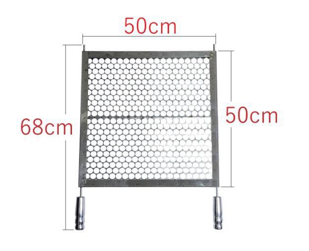Grelha Moeda Inox Reforçada Para Churrasqueira Menor preço em Grelha Moeda Inox Reforçada Para Churrasqueira