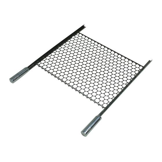 Imagem de Grelha Para Churrasqueira Moeda Pequena 40x37cm Inox Issi Grill