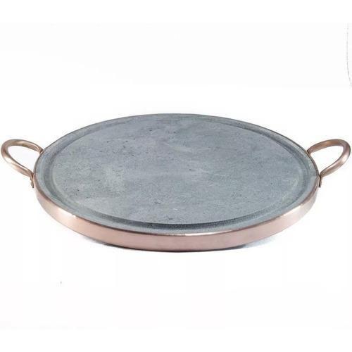 Imagem de Grelha / Pedra Para Carnes Pedra Sabão P Inox