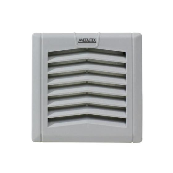 Imagem de Grelha Plástica Filtro Ventilador 80X80 Modelo Fv Metaltex