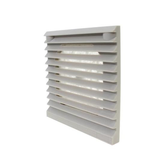 Imagem de Grelha Plástica Filtro Ventilador 80X80 Modelo Pv Metaltex