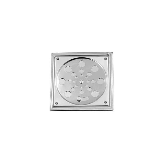 Grelha quadrada de inox com caixilho e fecho 15cm VAD282 Esteves Menor preço em Grelha quadrada de inox com caixilho e fecho 15cm VAD282 Esteves