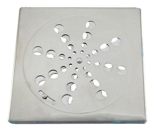 Imagem de Grelha quadrada inox abre e fecha sem caixilho 15 x 15 - pison