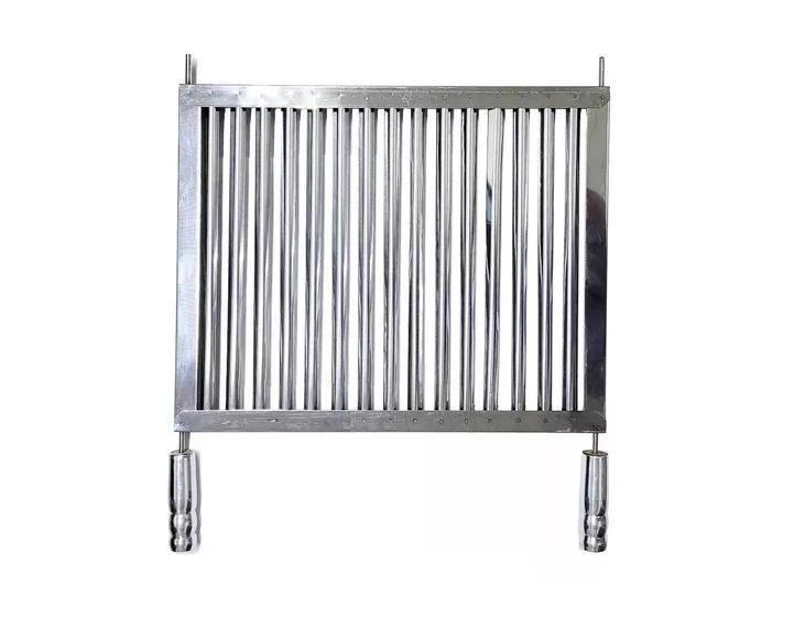 Imagem de Grelha Uruguaia Inox Parrilla Churrasco 45X45