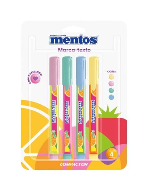 Imagem de Grifa Texto Mentos C/4 Cores Compactor