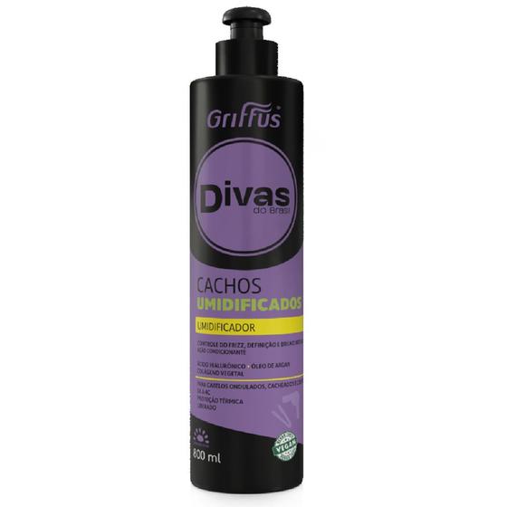 Imagem de Griffus Creme De Pentear Divas Cachos Umidificados 800ml