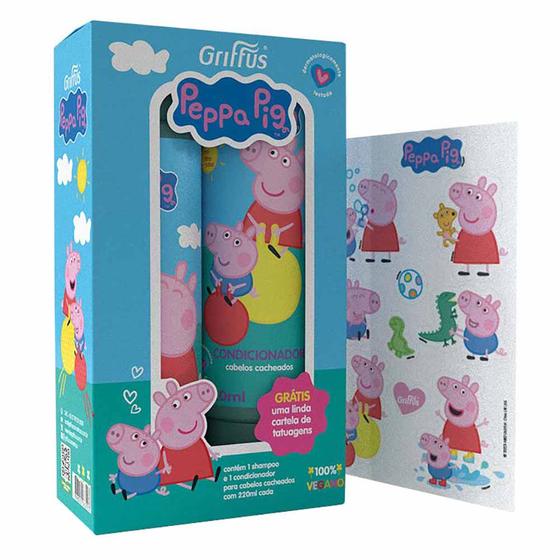 Imagem de Griffus Peppa Pig Kit - Shampoo + Condicionador