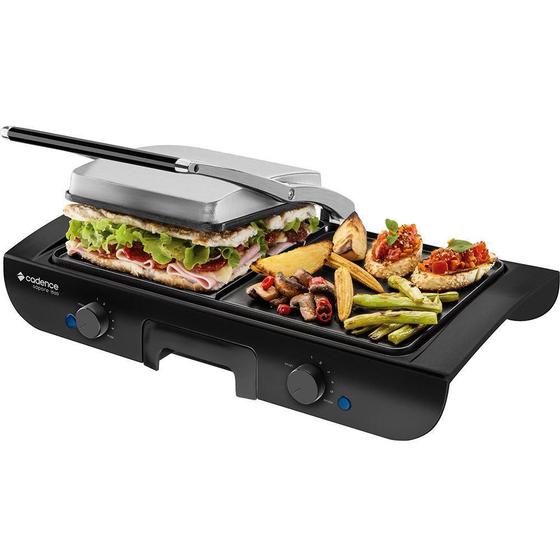 Imagem de Grill e Sanduicheira Sapore 1500 Cadence - 220V