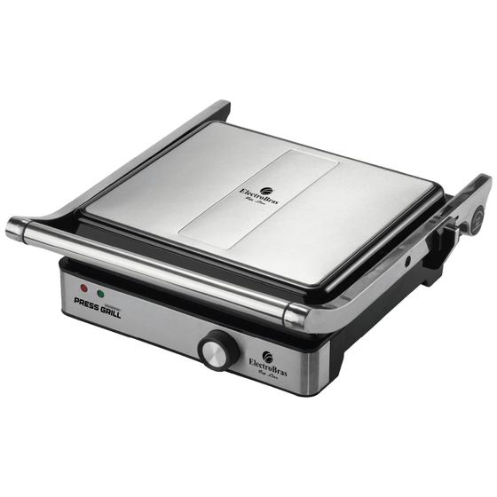 Imagem de Grill Electrobras Family EBPG-03 - 2000W - 220V - Preto e Prata