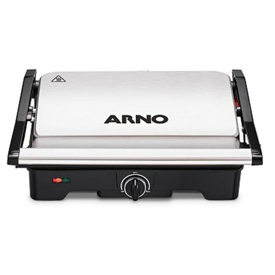 Imagem de Grill Elétrico Hambúrguer Carne Legumes Arno Dual 1100W 110V