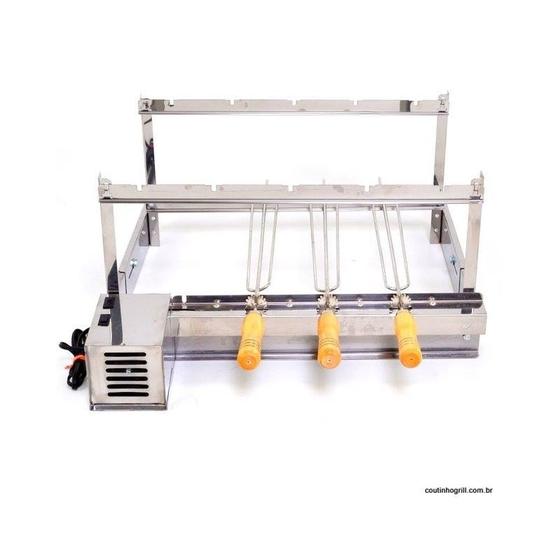 Imagem de Grill Giratório Elétrico MN Inox - Coutinho