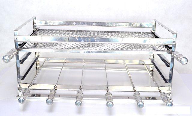 Imagem de Grill Manual Inox 90x53cm