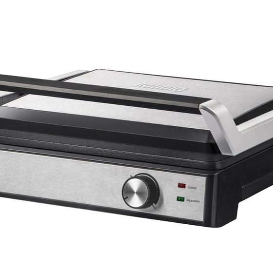 Imagem de Grill Master 2.000w Inox 220v com 3 Aberturas