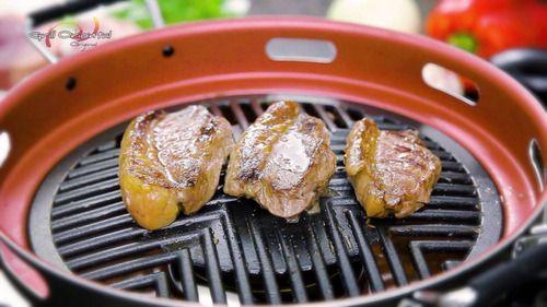 Grill Oriental Original Churrasqueira Sem Óleo/fumaça Menor preço em Grill Oriental Original Churrasqueira Sem Óleo/fumaça