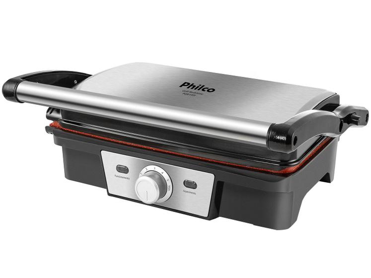 Imagem de Grill Philco PGR19PI Retangular 1000W com Coletor