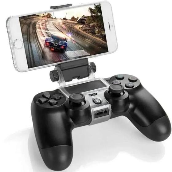 Imagem de Grip Suporte Base para Celular Compativel com Joystick Controle PS 4